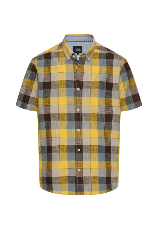 CAMEL ACTIVE Karohemd aus reiner Baumwolle 5XL