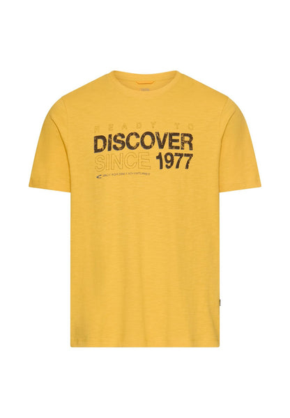 CAMEL ACTIVE T-Shirt aus reiner Baumwolle