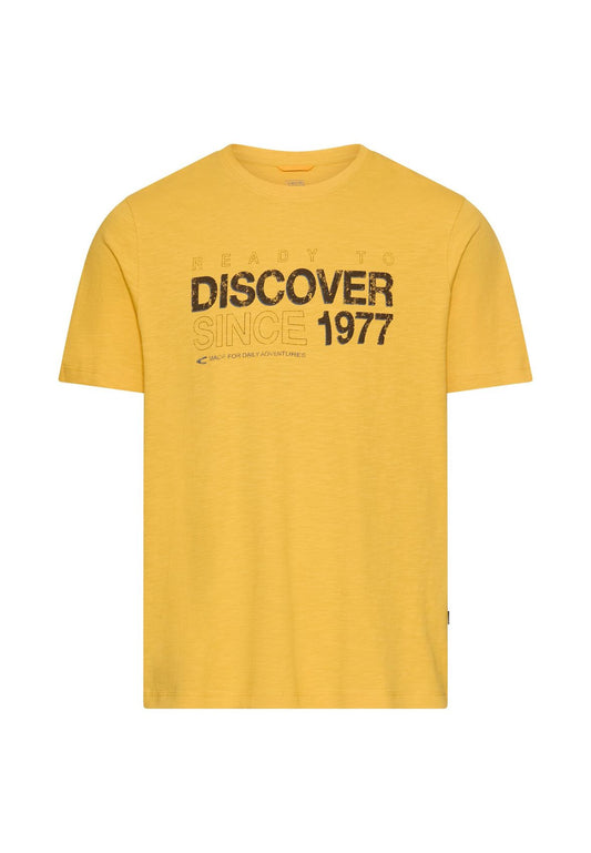 CAMEL ACTIVE T-Shirt aus reiner Baumwolle