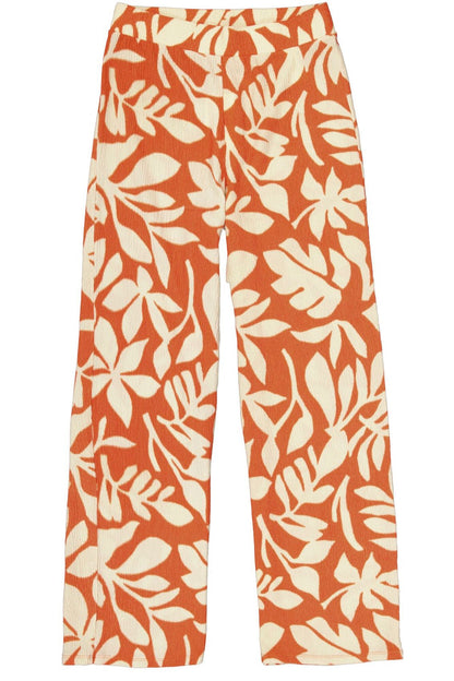 GARCIA Culotte Hose mit Blätterprint