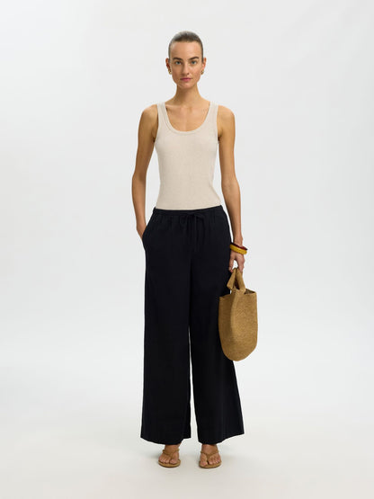 SELECTED SLWANNA U-NECK TANK TOP NOOS