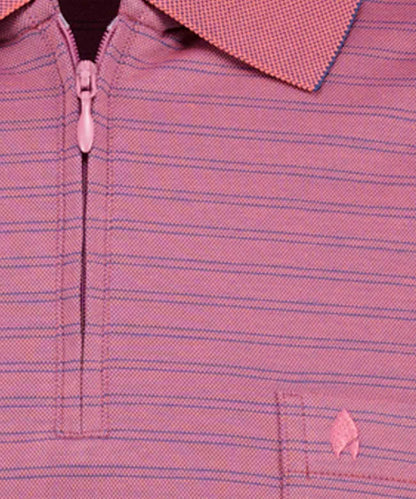 RAGMAN Softknit-Polo fineliner mit RV