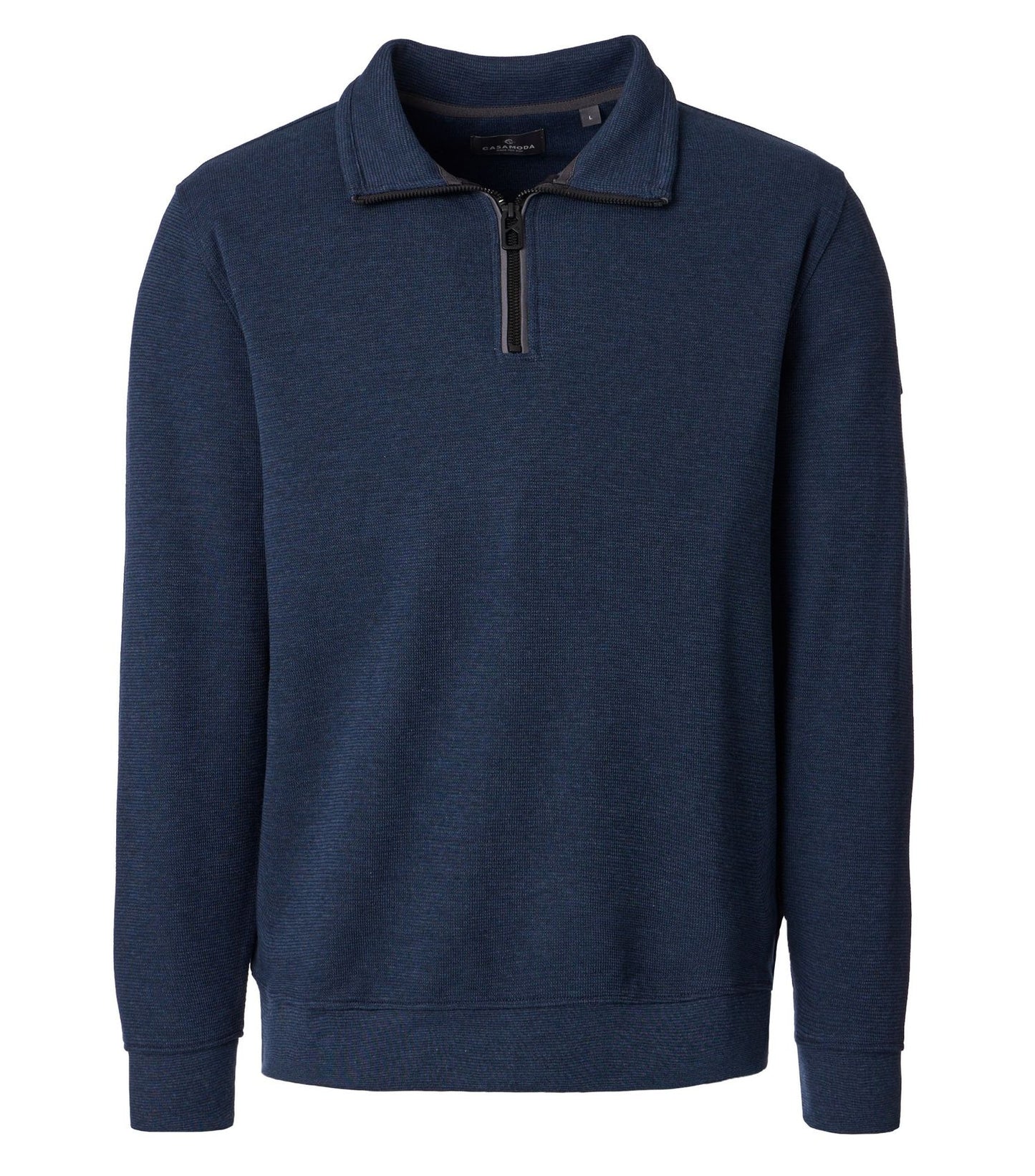 CASA MODA Sweat-Troyer mit Kragen