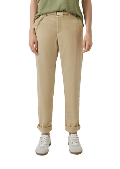 S.OLIVER Gewaschene Chino mit Gürtel