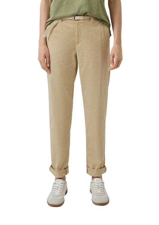 S.OLIVER Gewaschene Chino mit Gürtel