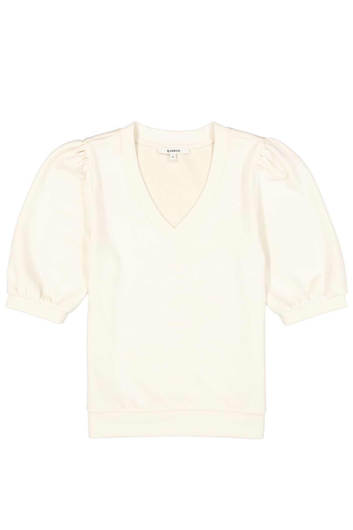 GARCIA T-Shirt mit Puffärmeln M