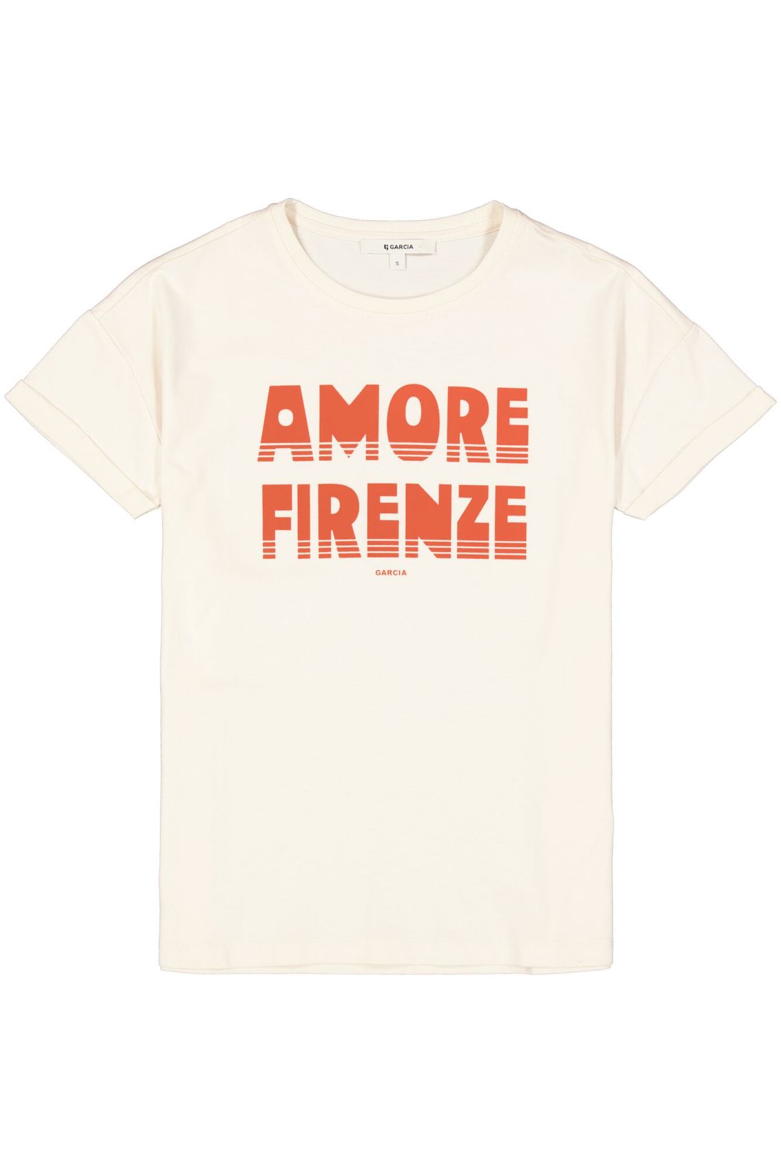 GARCIA T-Shirt mit Frontprint