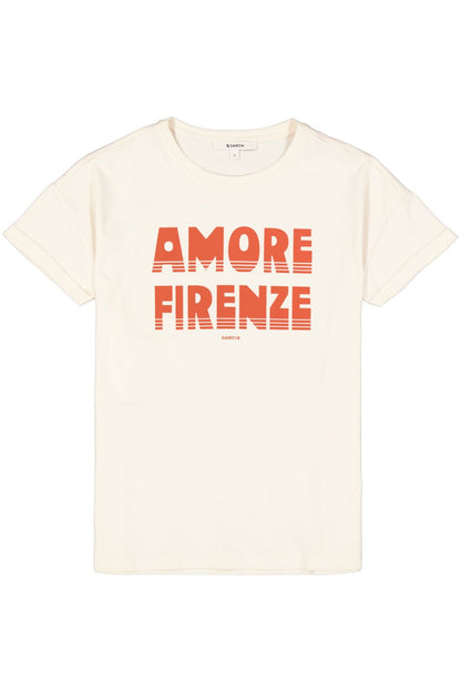 GARCIA T-Shirt mit Frontprint