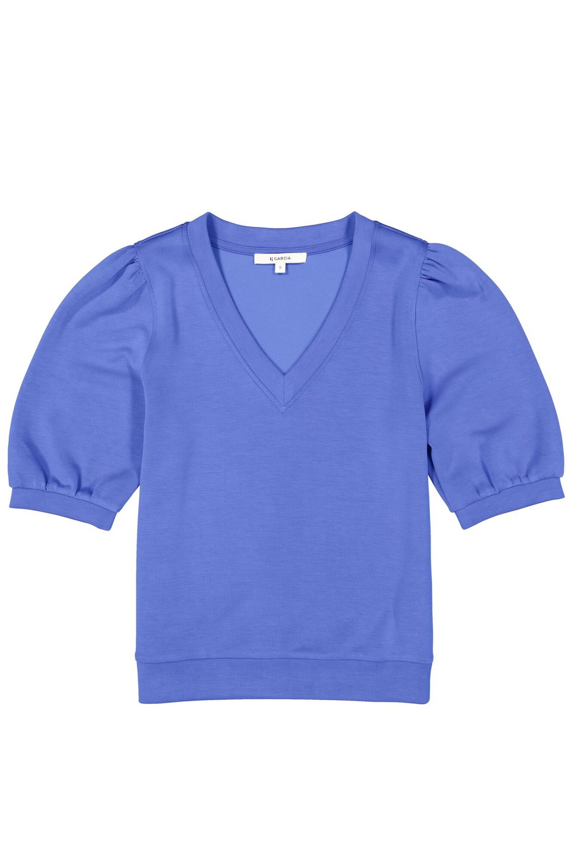 GARCIA T-Shirt mit Puffärmeln