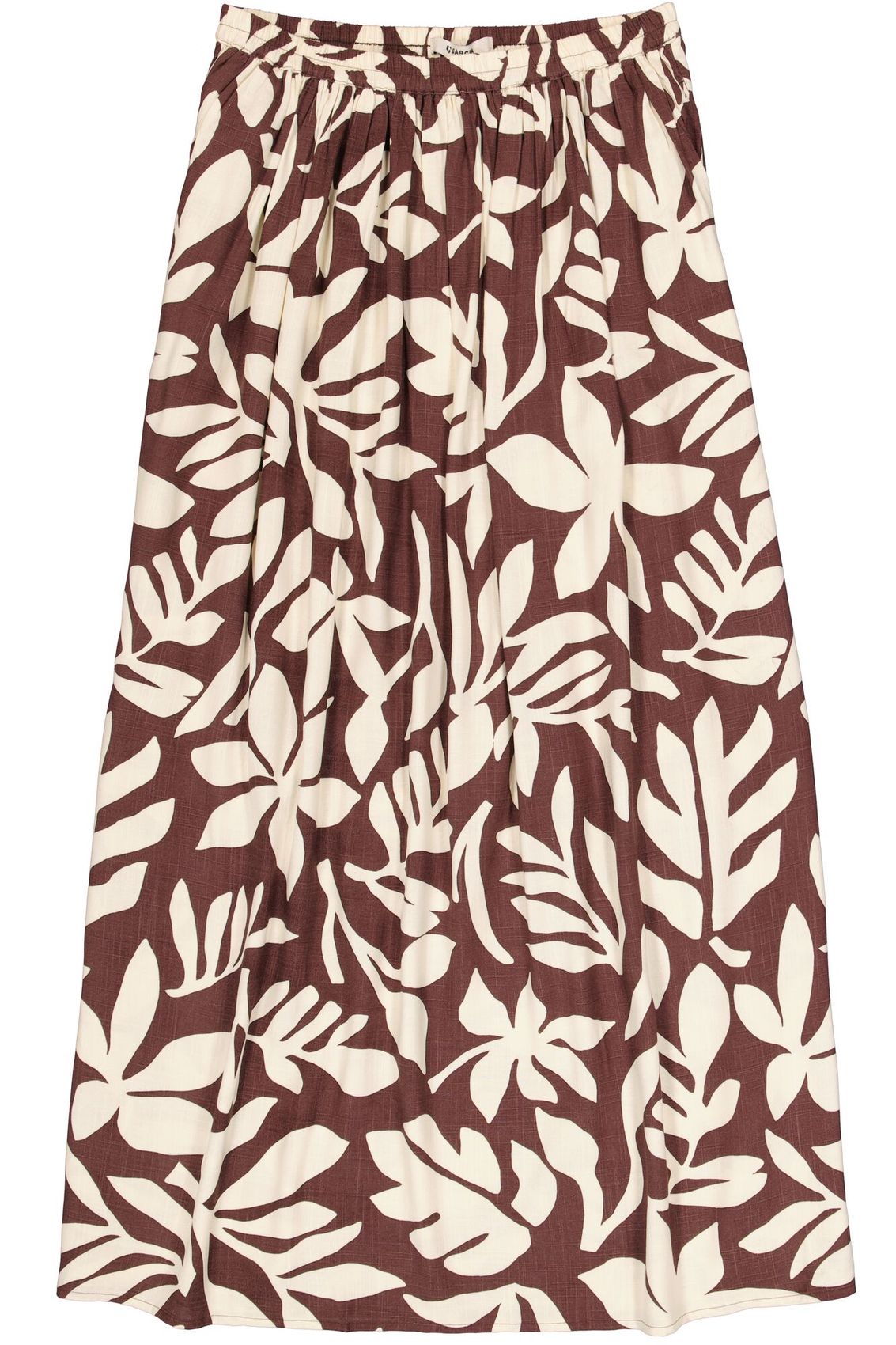 GARCIA Midirock mit Blätterprint M