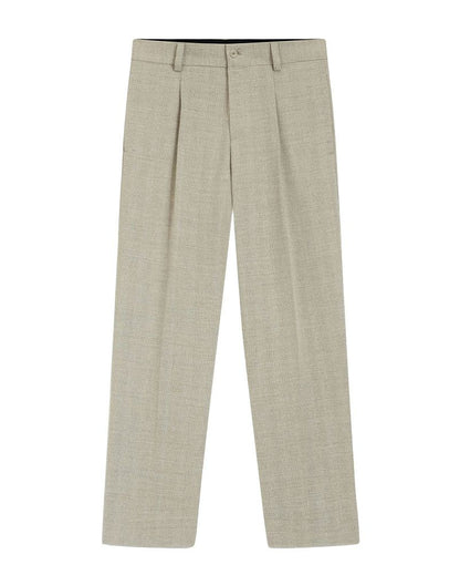 HUGO BOSS Anzughose mit Fischgrät-Webstruktur, modern fit