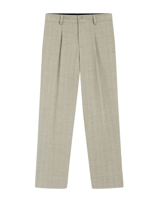 HUGO BOSS Anzughose mit Fischgrät-Webstruktur, modern fit