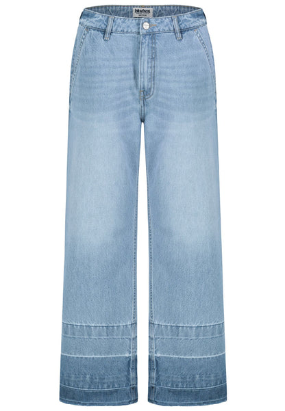 SUBLEVEL Damen, Hose Denim, light blue denim L219 S
