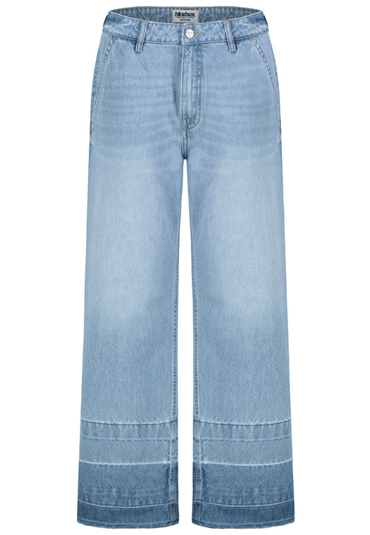SUBLEVEL Damen, Hose Denim, light blue denim L219 S