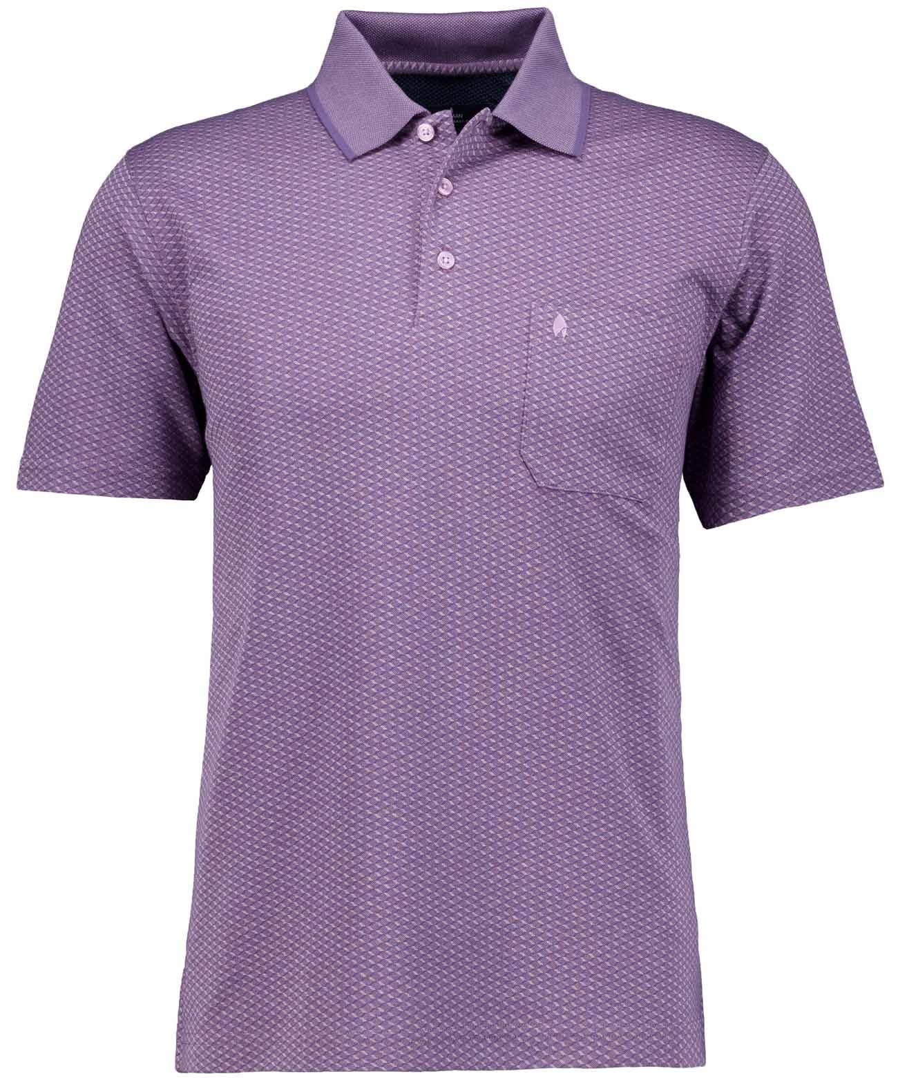 RAGMAN Softknit-Polo Jacquard XL