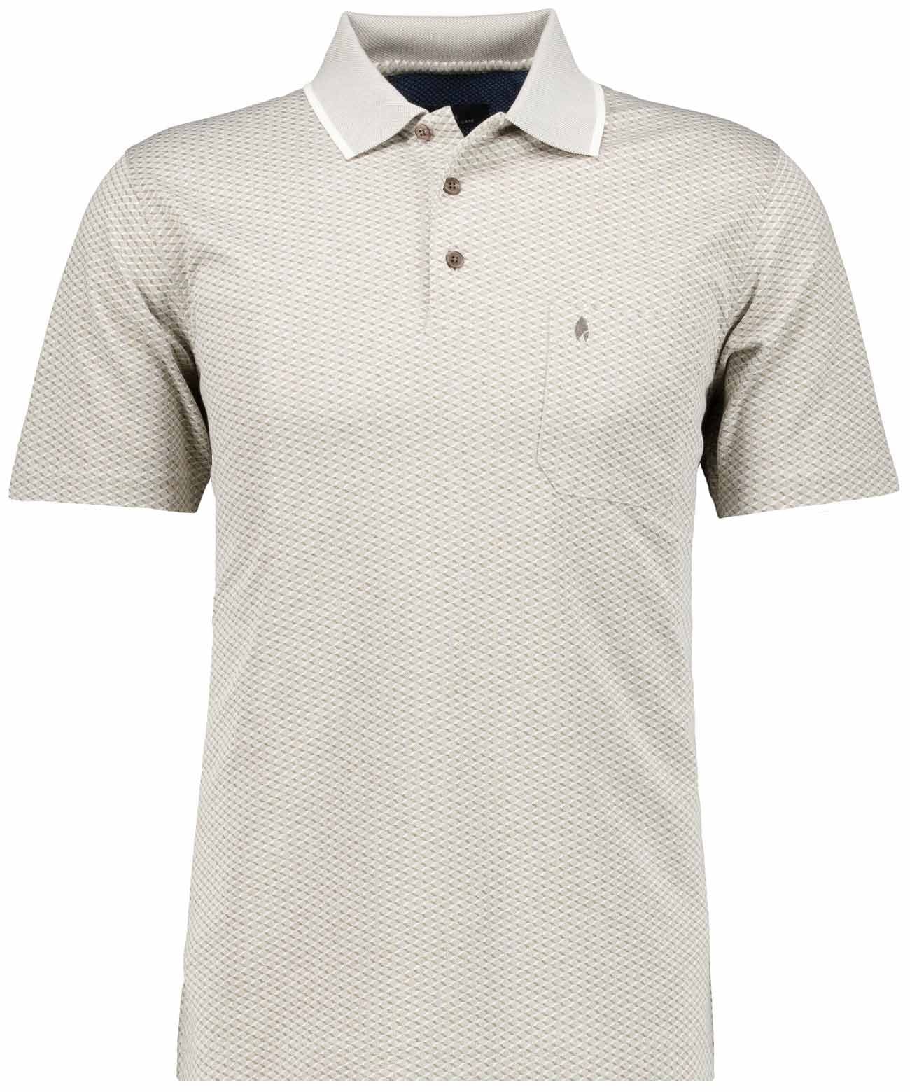 RAGMAN Softknit-Polo Jacquard M
