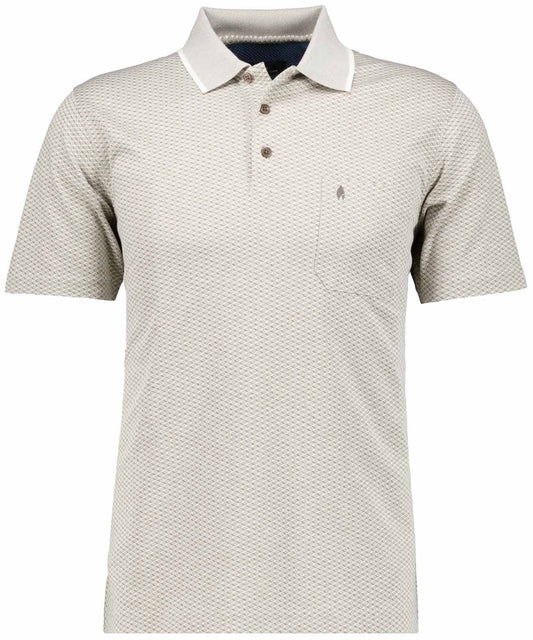 RAGMAN Softknit-Polo Jacquard M