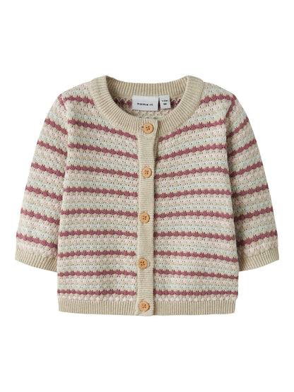BESTSELLER NBFFLOWS LS KNIT CARD 86