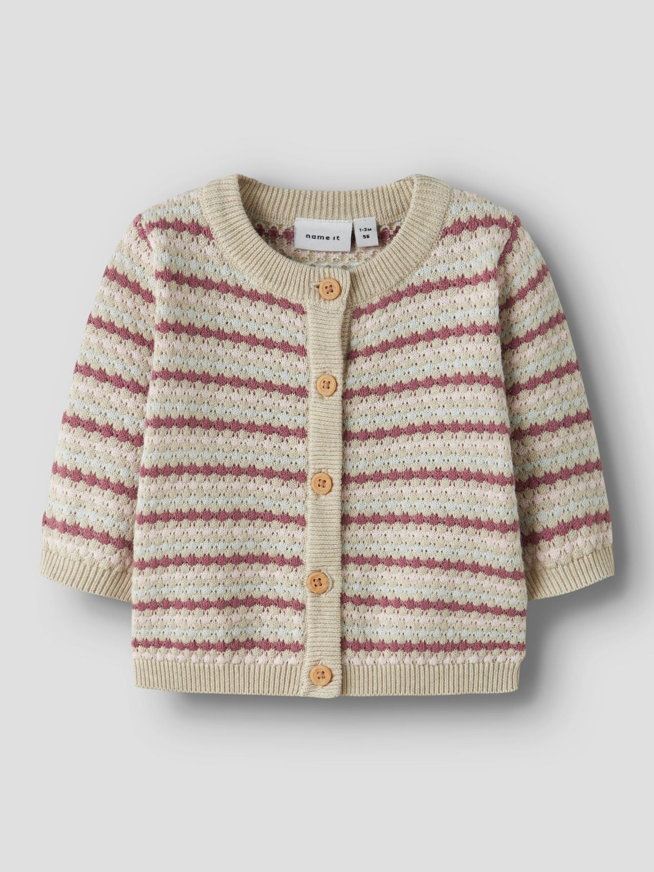 BESTSELLER NBFFLOWS LS KNIT CARD