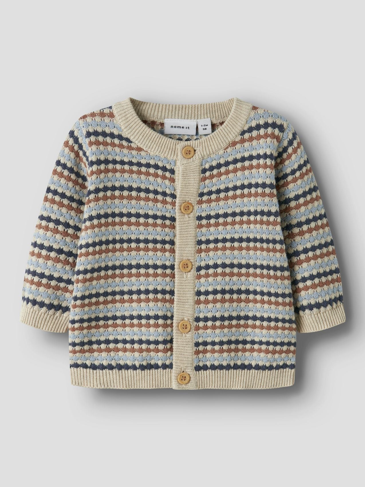 BESTSELLER NBMFLOWS LS KNIT CARD