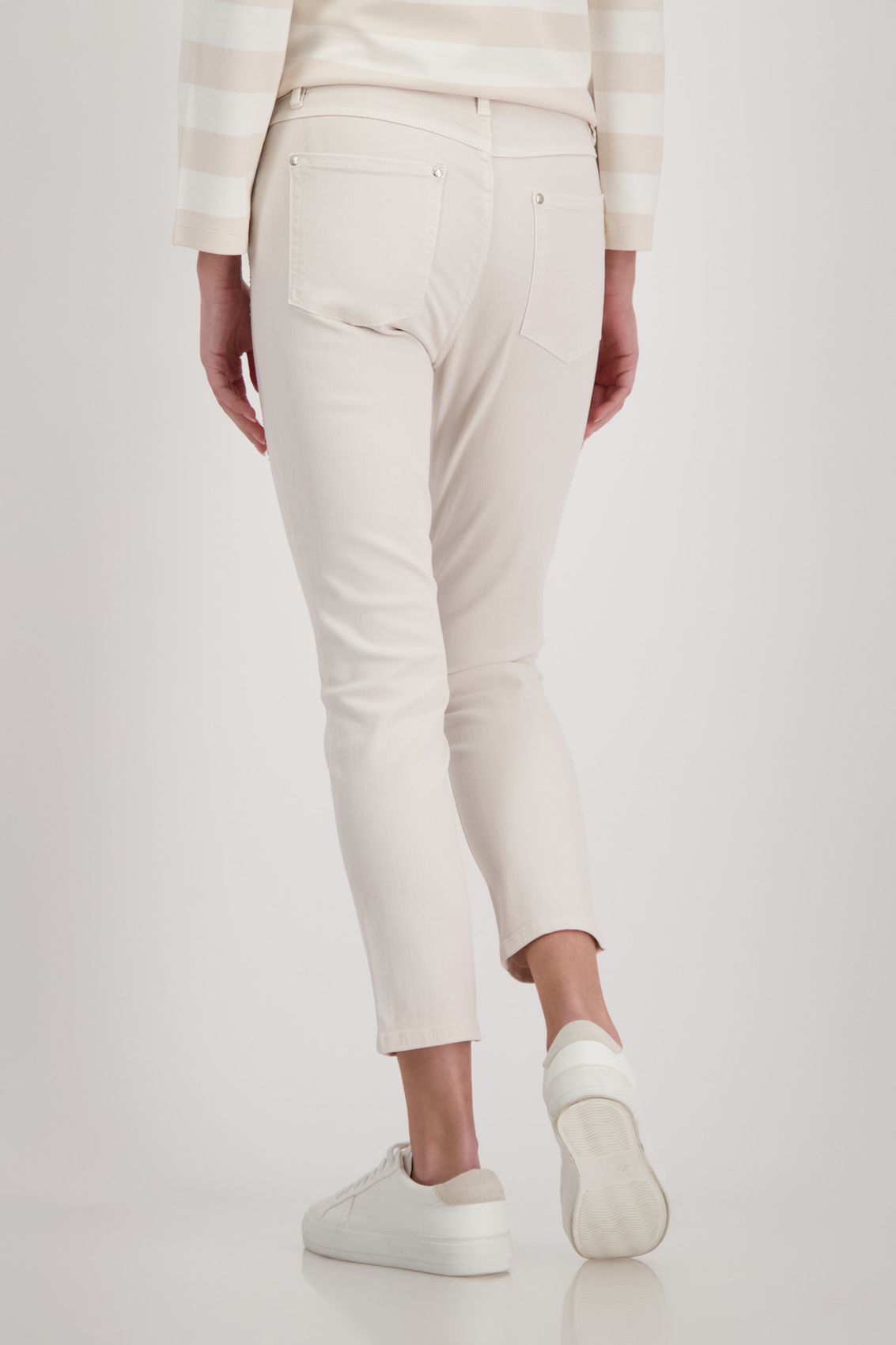 MONARI Hose, champagne beige