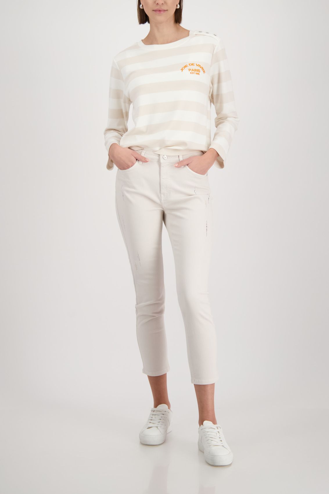MONARI Hose, champagne beige
