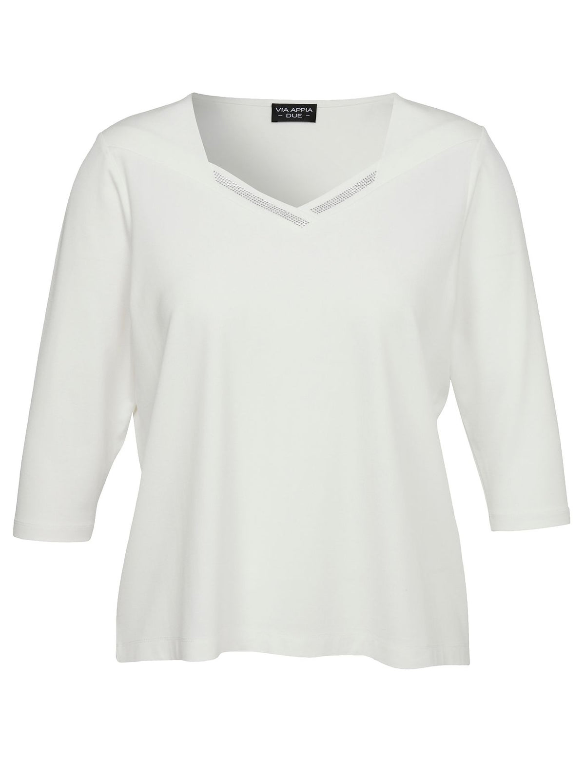 T-Shirt Karree 3/4 Arm Schmuck