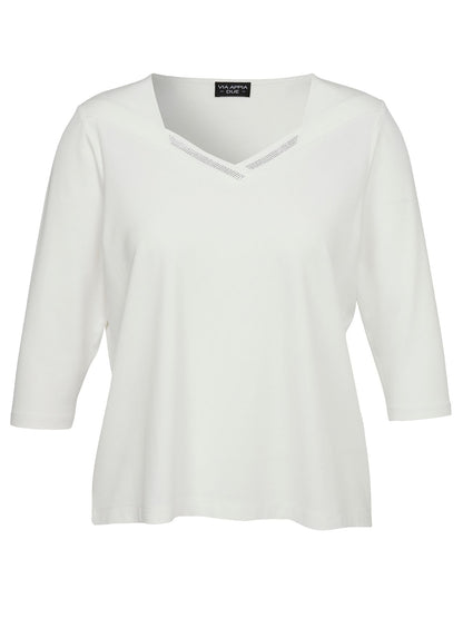 T-Shirt Karree 3/4 Arm Schmuck