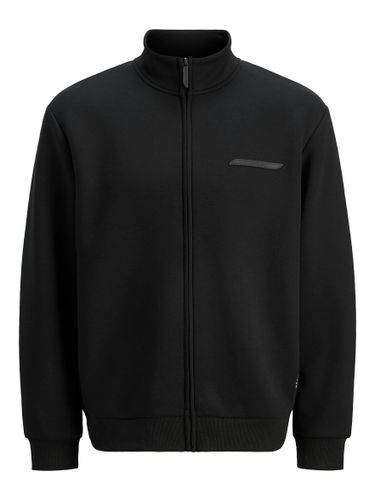 JACK & JONES JCOFUSION SCUBA SWEAT ZIP HIGH NEC PLS