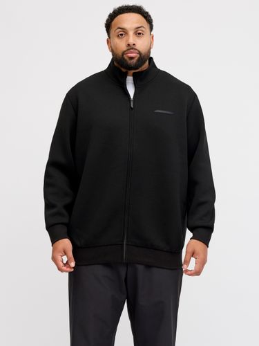 JACK & JONES JCOFUSION SCUBA SWEAT ZIP HIGH NEC PLS