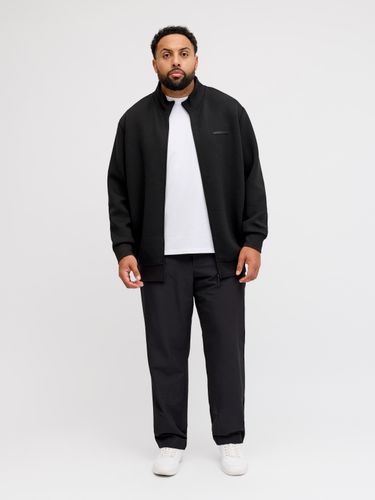 JACK & JONES JCOFUSION SCUBA SWEAT ZIP HIGH NEC PLS