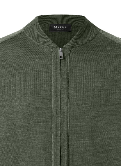 MAERZ Strickjacke Zip 1/1 Arm