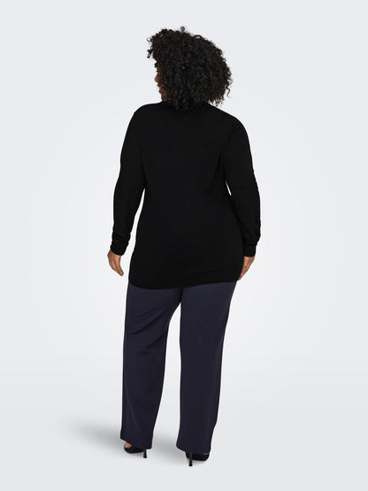 ONLY CARMAKOMA CARVENICE LS ROLL PULLOVER NOOS