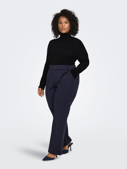 ONLY CARMAKOMA CARVENICE LS ROLL PULLOVER NOOS
