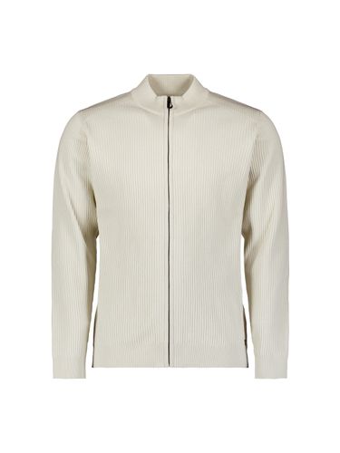 NO EXCESS Cardigan Full Zip Tuck Stitch