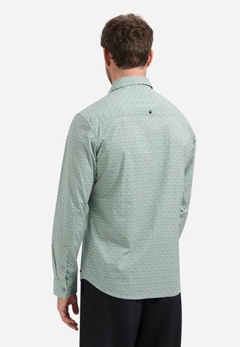 NO EXCESS Shirt Stretch Allover Printed