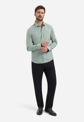 NO EXCESS Shirt Stretch Allover Printed