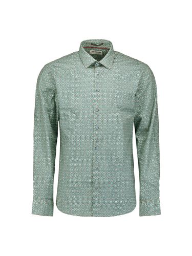 NO EXCESS Shirt Stretch Allover Printed