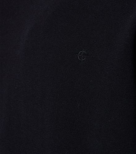 CASA MODA Pullover mit V-Ausschnitt uni 004430