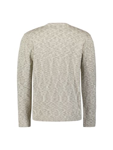 NO EXCESS Pullover Crewneck Slub Twisted