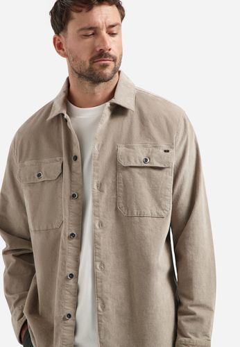 NO EXCESS Overshirt Buttons Twill Stretch