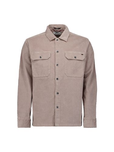 NO EXCESS Overshirt Buttons Twill Stretch