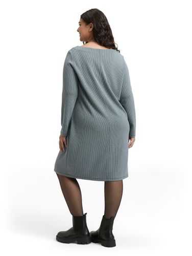 TOM TAILOR Plus Size - Mini-Kleid mit U-Boot-Ausschnitt