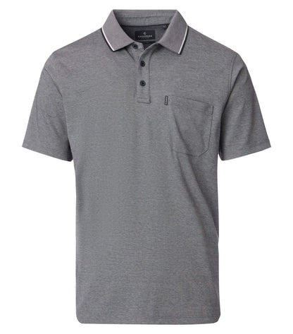 CASA MODA Polo-Shirt uni