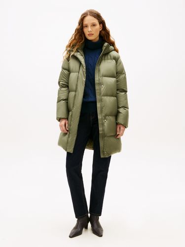 TOMMY HILFIGER Langer Daunenmantel mit Kapuze