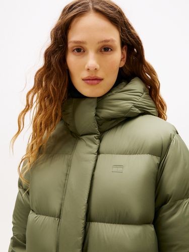 TOMMY HILFIGER Langer Daunenmantel mit Kapuze