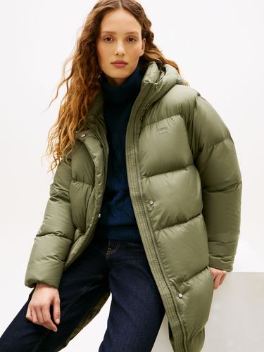 TOMMY HILFIGER Langer Daunenmantel mit Kapuze