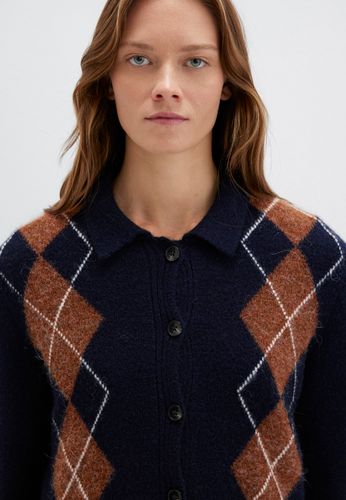MAVI POLO NECK CARDIGAN
