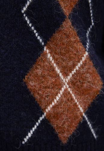 MAVI POLO NECK CARDIGAN