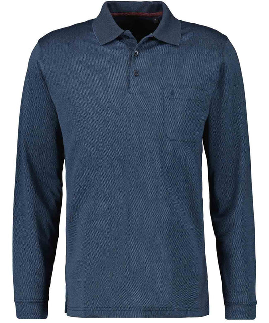 RAGMAN Poloshirt langarm